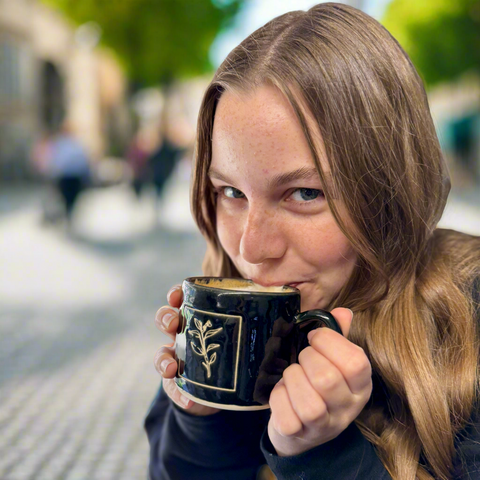 Handmade Ceramic Cafe Mug